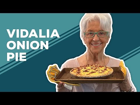Love & Best Dishes: Vidalia Onion Pie Recipe | Sweet Onion Side Dish Ideas