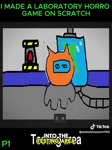 I Made a Laboratory Horror Game on Scratch