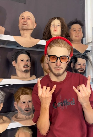 Realistic Silicone Masks for Halloween and Cosplay