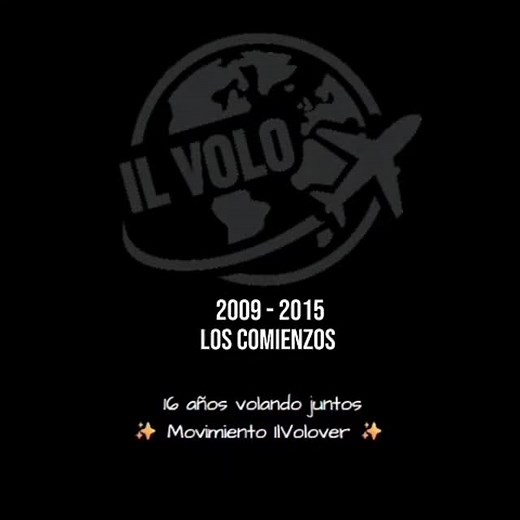 Il Volo: Volando alto desde 2009 hasta hoy En 2009, tres jóvenes italianos —Piero Barone, Ignazio Boschetto y Gianluca Ginoble— se unieron por primera vez en el programa Ti Lascio Una Canzone. Aquel encuentro mágico dio vida a un sueño que pronto cruzaría fronteras: Il Volo, la fusión perfecta entre la fuerza del bel canto y la emoción de la música moderna. Con tan solo unos años, conquistaron los escenarios más prestigiosos del mundo: del Radio City Music Hall de Nueva York al Teatro Ariston de