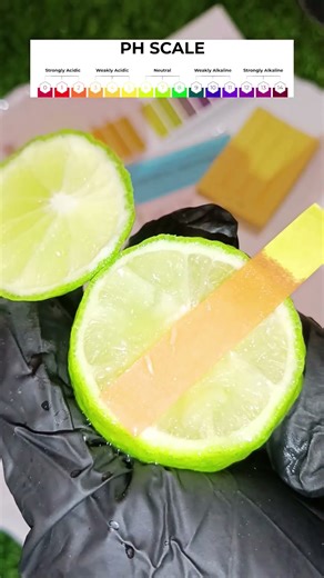 GUESS the pH of "LIME"🍋‍🤯 #shorts #guess #pH