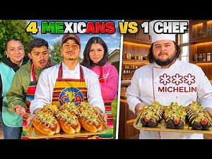 4 MEXICANS VS 1 PROFESSIONAL CHEF (ft. BO BUNDY)