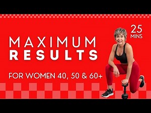 Full Body Triset Strength Workout for Women Over 40 | Get Strong
