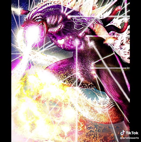 After a long time, there's my new monster: Azathzilla (bad name) kkkkk. Anyway, this art is just to show my fascination with Godzilla; which comes from my childhood (it was a fanaticism of fu#$). By the way... it's a girl; a little monster 70 km tall. #godzilla #godzillakingofthemonsters #godzillaedits #godzillaedit #godzillaminusone #monsters #monsterverse #lovecraft #shingodzilla #artdigital #arte #gojira #photoshop