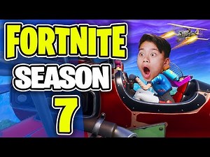 EvanTube Reacts To FORTNITE SEASON 7! | New PLANES, Battlepass, Weapon Skins, NEW Map!