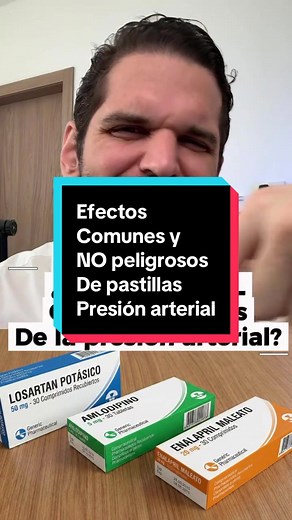 Molestias y Efectos Secundarios de Medicamentos para la Presión