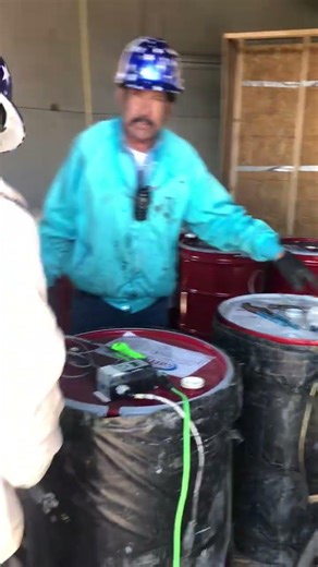 Water Tower Coating Setup | WIWA Plural Component System