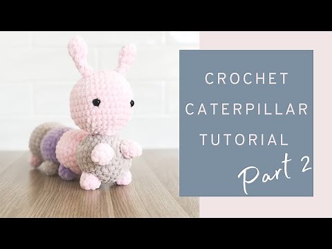 Easy Crochet Caterpillar/ Centipede - Tutorial Part 2 | Free Amigurumi Animal Pattern for Beginners