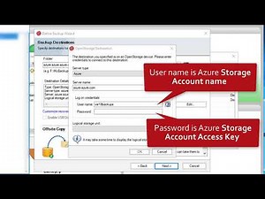 How to backup to Azure using Veritas System Recovery 18