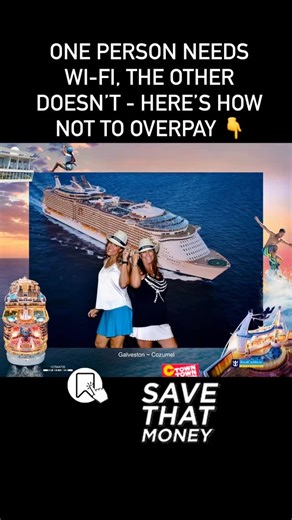 Travel & Disney Expert on Instagram: "📱🌊 Yes, you can stay connected while cruising from Galveston. Royal Caribbean’s VOOM + Stream WiFi lets you: 🏄 stream video 🏄 Join Zoom call 🏄 use social media and messaging apps 🏄 work remotely(if you must😉) Packages are sold per device, not per person - so if only one traveler needs Internet, only one package is required. ⏰ Best Time to Buy: Before sailing in the Cruise Planner. WiFi is almost always more expensive on board, and pre-purchasing gives