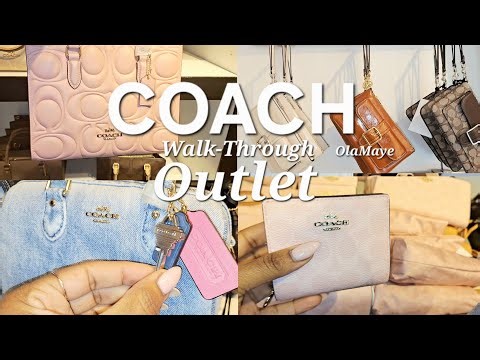 Coach Outlet Walk-Through #coachoutlet #coachbag #coach #handbags #fashion #purse #bag #bags #coach