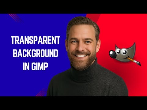 How to Create Transparent Backgrounds in GIMP - GIMP Tutorial for Beginners