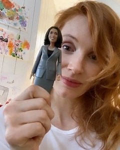 35K views · 5K reactions | Queen Veep <3 @joebiden choose @kamalaharris as his running mate and me & my kid are HERE FOR IT | Jessica Chastain | Facebook