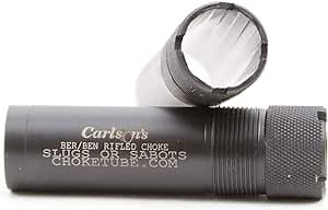 Carlson's Choke Tubes 20 Gauge Compatible for Beretta Benelli Mobil [ Rifled | 0.620 Diameter ] Blued Steel | Rifled Choke Tube | Made in USA