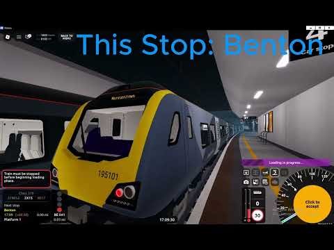 Roblox SCR: RO17 To Terminal 2. 2X15 Waterline Class 379 (1x Speed) I A Bad Driver