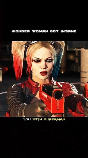 Injustice 2- Wonder Woman Stabs Harley Quinn #injustice2 #wonderwoman #harleyquinn