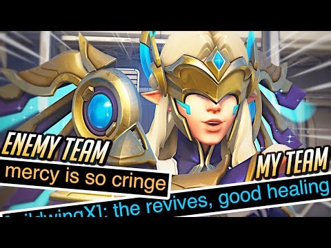 Making Enemies Rage With Mercy's NEW Movement! ✨ - Overwatch 2