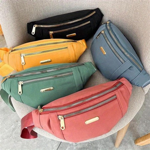 1 Piece Waist Bag Waist Bag Holiday Travel Wallet Wallet Belt Waist Bag For Women