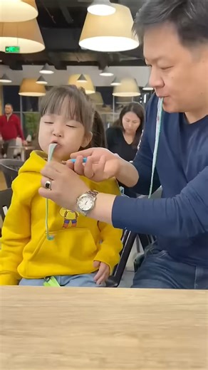 daddy & cute baby eating cadbury ASMR prank 😅🍕💊😂👀 #shotrs #comedy