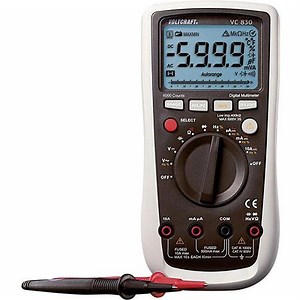 Voltcraft VC-830 Digital-Multimeter mit Auto-Range für 79,99€ (statt 96€)