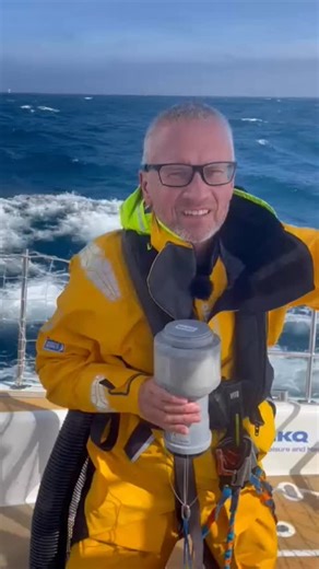 4.9K views · 184 reactions | Meet Flo, the mini drifter buoy, set free to roam the South Atlantic for the next six months. Thank you Team Power of Seattle Sports for deploying her for us. @seattlesportscommission #oceanheath #oceanresearch | Clipper Round the World Yacht Race | Facebook
