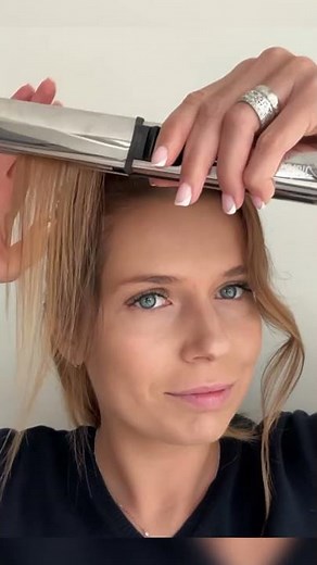 How to make fake bangs?