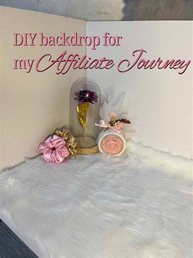 Starting My DIY Backdrop for Affiliate Marketing