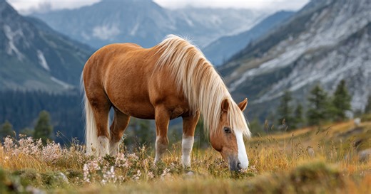 Caballo Aveliñés: el equino de los Alpes que pasó de la montaña al deporte internacional