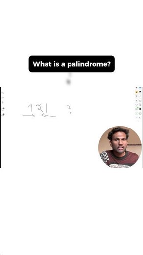 How to check a palindrome number || python full course