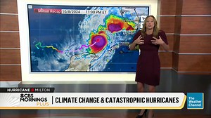 13K views · 96 reactions | Just this year, three hurricanes have made landfall on Florida’s west coast — tying the 2004 record in that state for a single hurricane season, The Weather Channel's Stephanie Abrams reports. https://cbsn.ws/4gZxaLT | CBS Mornings | Facebook