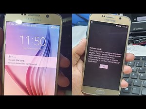 Samsung S6 G920T Fix invalid Sim Card - samsung g920t invalid sim card - g920t network unlock