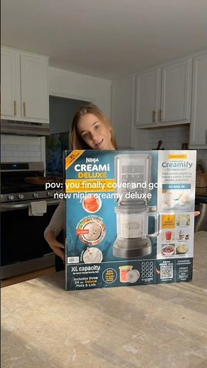 Unboxing new Ninja Creami Deluxe 11 in one #ninja #icecream #recipe #reels