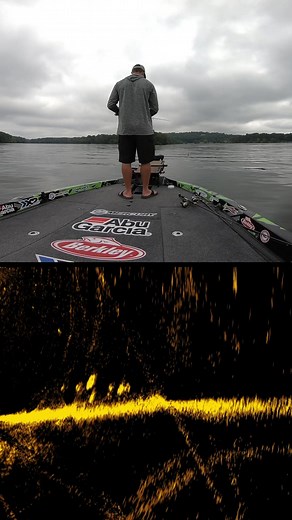 109K views · 1K reactions | Here’s a play by play with the Lowrance Active Target!  #bassfishing #lowrancefishing #largemouthbassfishing | Hunter Shryock | Facebook