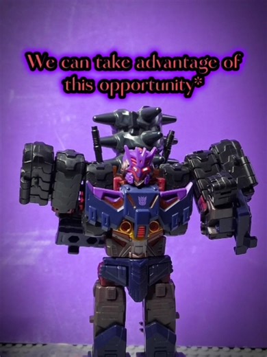 Tarn being villainous #transformers #stopmotion #tarn #starscream #starvstheforcesofevil #decepticon