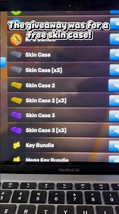 How to get a skin case for free in rivals #shorts #roblox