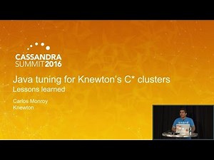 Lessons Learned on Java Tuning for Our Cassandra Clusters (Carlos Monroy, Knewton) | C* Summit 2016