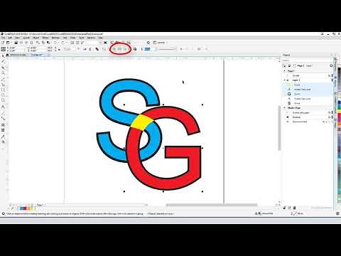 How to Interlace Text | CorelDRAW for Window