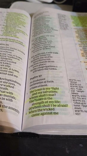Psalm 27:1 NKJV 📙 #Jesus #God #Psalms