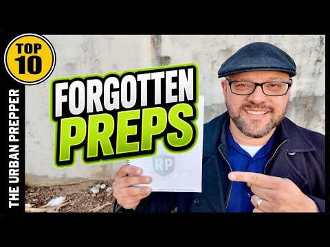 10 Preps People Forget Until It's Too Late