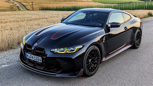 BMW M4 CSL 192mph Run with Lamborghini STO
