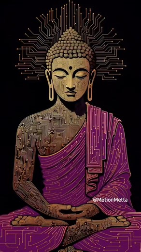 MotionMetta on Instagram: "Mystic Circuit Buddha Live Glowing digital Buddha in motion – perfect spiritual homescreen upgrade. Save for instant zen! #MysticArt #CircuitBuddha #SpiritualAwakening #MeditationMusic #Crystals"