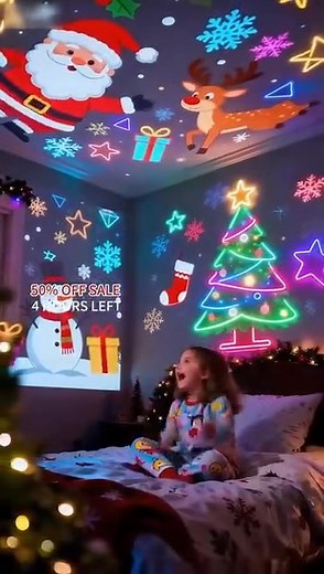 🎄 Transform Any Space into a Winter Wonderland! Create magical holiday memories with our LED Christmas Projection Lamp featuring 16 enchanting patterns that dance across your walls and ceilings! ❄️ This versatile projector delivers vibrant snowflake designs and festive motifs through its dynamic stage-quality lighting system. With simple USB power operation, you can instantly set the holiday mood in your living room, bedroom, or even your car - no complicated installation required, literally! ✨