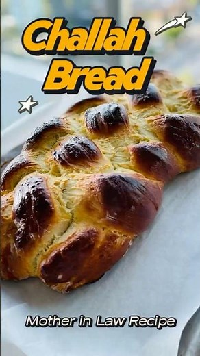 Challah Bread Recipe (My Mother-in-Law's Secret) in Just 3 Minutes | Perfect Braid!