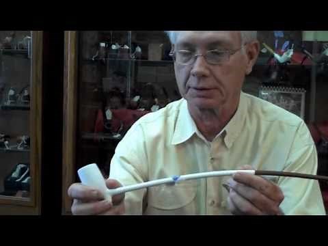 Churchwarden pipe, long stem pipe