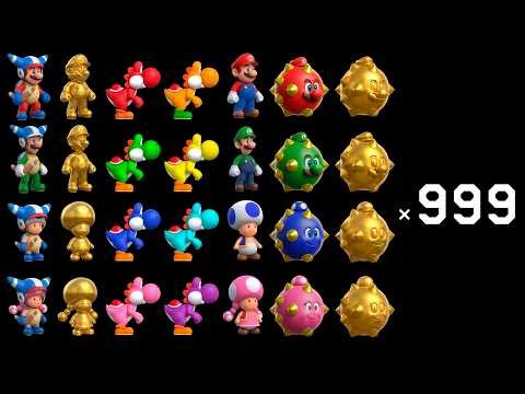 Super Mario Maker 2 – Super Worlds 3 Players | INSANE Levels!