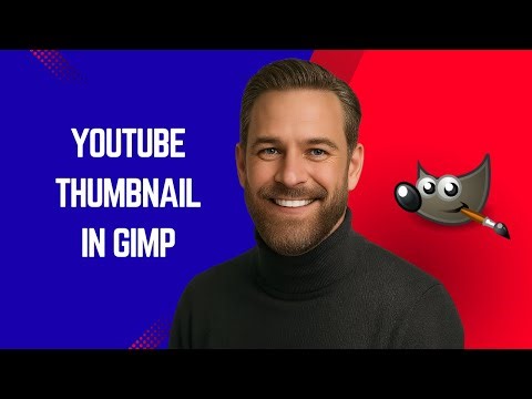 How to Create a YouTube Thumbnail in GIMP GIMP Tutorial for Beginners