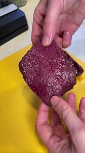 Elk Medallions. Sous vide for 45 minutes and then seared on a stone. Added some pickled jalapeños and onions | Hungry Yett