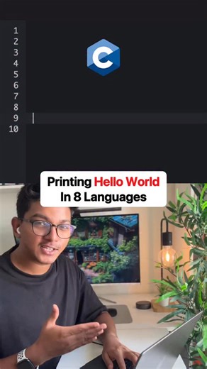 What’s your current go-to language? Follow @codewithharshad for more such AI and Dev Content. #programming #coding #softwareengineering | Code With Harshad