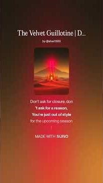 The Velvet Guillotine | Dark Alt-Pop / Industrial Fashion Anthem