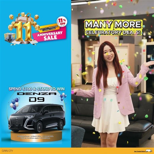 Gain City Megastore Turns 11th (Sq)